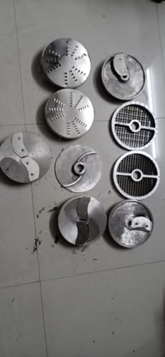 newBasics Heavy Duty Vegetable Cutting Machine 150-200 KG/hr - Dicing - Shredding - Slicing and More for Catering - Hotels - Canteen - Restuarants - 1HP - 220V