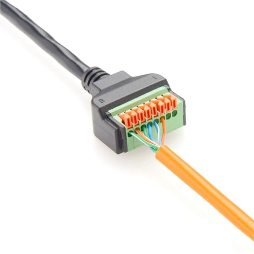Conector RJ45 hembra para reparar cables ethernet rotos sin herramientas de engaste 2