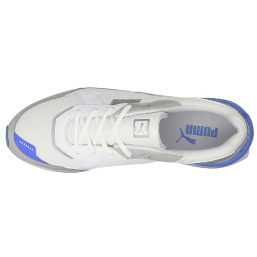 PUMA Mens Mercedes Amg Petronas F1 X Low Racer Lace Up Sneakers Shoes Casual - Grey, White - Size 12 M4