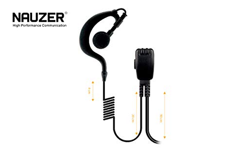 PIN-29-CLP Professional Nauzer Earpiece with Micro-Headphone for Motorola CLP-446 Walkie Talkie