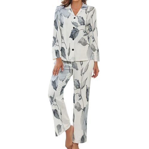 Pyjama femme grande taille ensemble chic vêtement d'intérieur de nuit doux