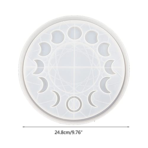 Moule résine lunar eclipse MK803 pour ornement de luxe