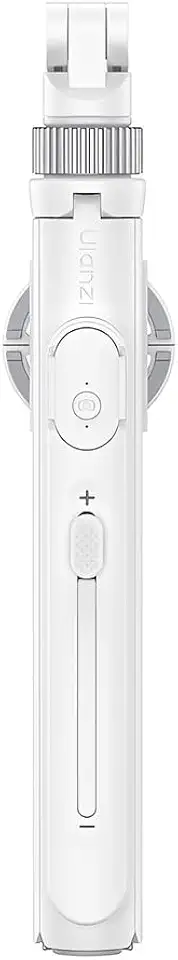 Tripé/Bastão Selfie Ulanzi TT88 Branco Encaixe Magnético Celular, Controle Remoto de 30m, Suportes de Sapata Fria Dupla, Design Dobrável e Leve