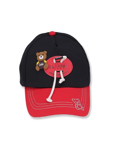 Image of PASSION PETALS Summer Dino Rockstar Baseball Cap for Kids Boys and Girls 2-4Years