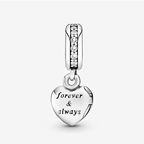 Pandora Jewelry My Beautiful Wife Dangle Cubic Zirconia Charm In Sterling Silver, No Box #TOP5