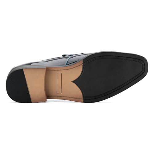 Image of JITAI Mens Velvet Loafers Dress Shoes Loafers for Men Tuxedo Suit Shoes