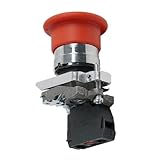 HOLDWELL E-Stop Switch 4360475 Emergency Stop Swicth Compatible with JLG Scissor Lift Boom Lift