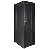 INSTALACIÓN: El armario Rack de tipo pie se suministra desmontado. Se incluye un manual de instalación. La tapa superior está adaptada para la instalación de 4 ventiladores de 120 mm de lado, que no vienen incluidos. Incluye 4 pies de nivelación para configurar el armario en una posición fija, estable y ajustable en altura o portable. Además, dispone de ranuras en la base para instalar ruedas si así se desea.