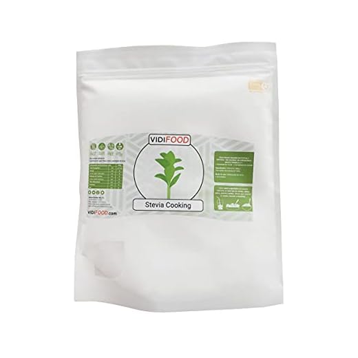 Stevia Matlagning 1:2 - 1kg - Glutenfri sockerersättning - Helt naturligt lågkalori vegan bakning sötning