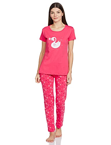 Image of Rupa Women's Cotton Solid Pajama Set
