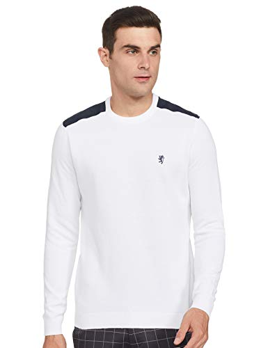 Image of Red Tape Cotton Men Round Neck Sweater