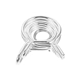 POPETPOP 70 Stück Kraftstoffleitungsklemmen aus Stahl Kleine Schlauchschellen mit Benutzerfreundlichem Design und Hoher Festigkeit für Selbstgemacht Enthusiasten und Mechaniker