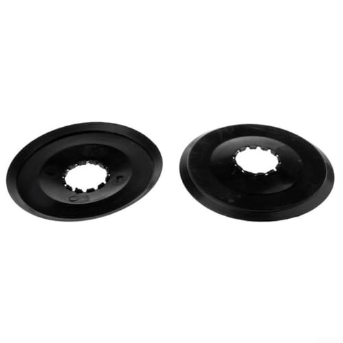 4-Pack Plastic Rear Wheel Protector for Mountain for Bike, Road for Bike & Folding for Bike – Freewheel Guard, Cassette Guard, Spoke Disc Guard (135mm OD / 38mm ID)