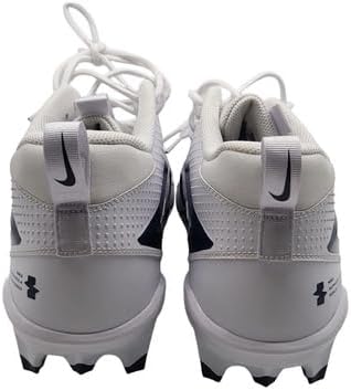 Nike Alpha Menace 4 Varsity Mid Men's Football Cleats White Blue Black FZ7703-104 Size 14.5 M US