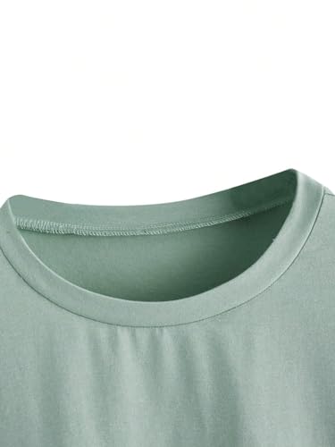 SOLY HUX Women's Graphic Oversized Tees Letter Print Summer Tops Vintage Half Sleeve Loose Casual T Shirts3