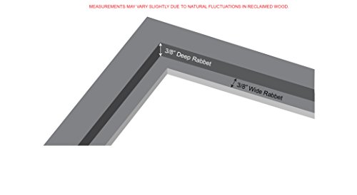 Mybarnwoodframes- Lighthouse Series Reclaimed Barnwood 16X20" Picture Frame (2.75 Inch Frame Width) #TOP4