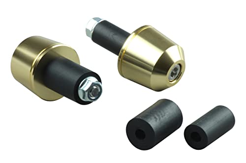 ポッシュ バイク用品 ハンドルバーエンド ユニバーサル ソリッドバーエンド ハンドル内径14-19mm対応 シャンパンゴールド 031177-12-10