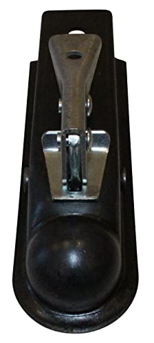 Parts Pro Plus+ 3,500-Lbs Tongue Coupler for Trailer with 2\" Channel or Tube Frame - 2\" Hitch Ball Socket - Oily Finish