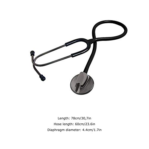 Legering dual-listening-stethoscoop heeft een duidelijke geluidsoverdracht, kan de oorhaak draaien en aanpassen, dikke… - Image 8