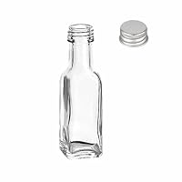 gouveo Set van 60 glazen flessen, 20 ml, maraska, met