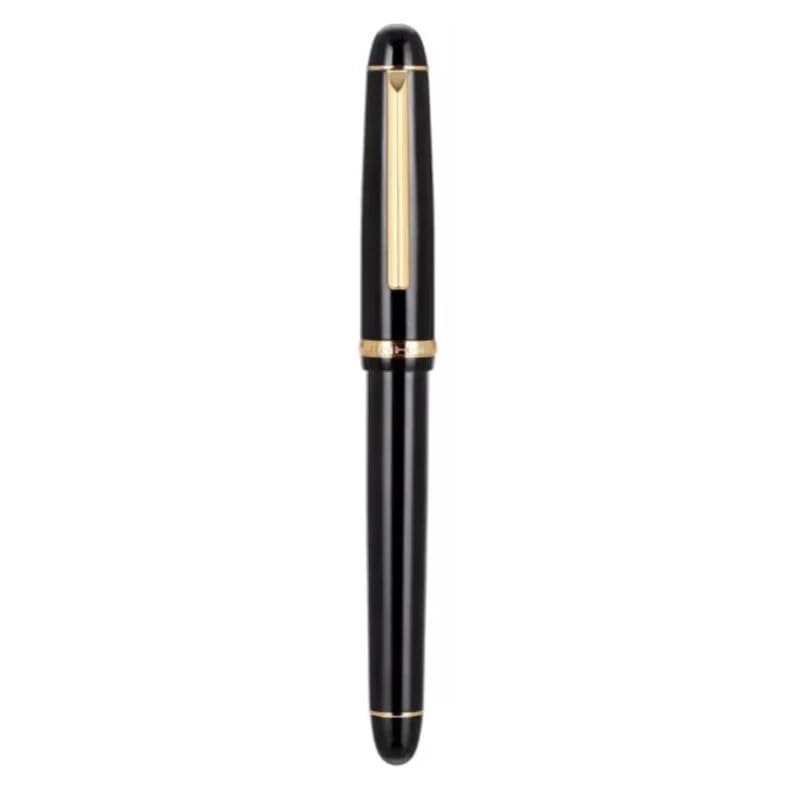Stylo plume noir et doré X350 F, écriture fine iridium pour fournitures de bureau