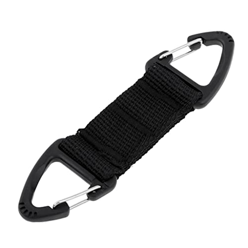 Gancho triangular de nailon para mochila de senderismo al aire libre y camping 4