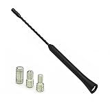 pt cruiser antennenstab Für: Chrysler Autoantenne 24cm Antenne Dachantenne Kurz DIN für Empfang von FM AM DAB GPS GSM inkl. 3 Gewindeadapter M4 M5 M6 für PT Cruiser