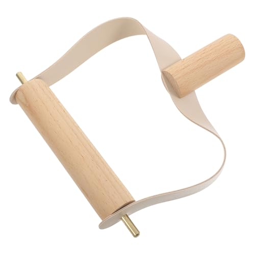 PLAFOPE Wooden Wall Mounted Paper Towel Rack with Creative Perforation Design White Napkin Holder for Bathroom and Kitchen Space-Saving Wet Wipes Dispenser Easy Installation with Tools