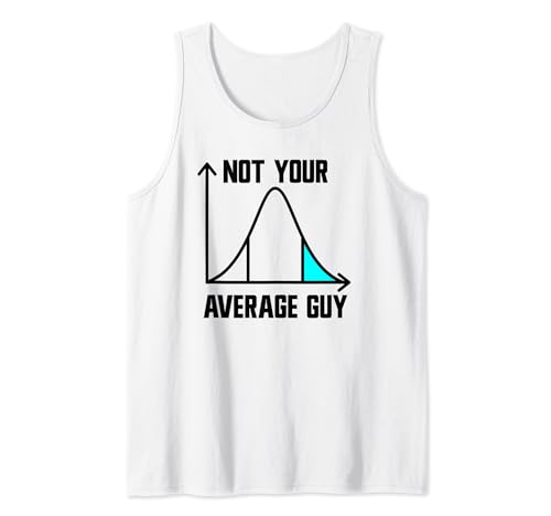 No Average Guy APSTATS Men's AP Statistics Tank Top