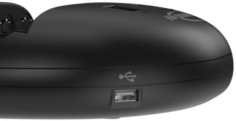 Close-up of the USB charging port on the side of the ANSMANN Energy 16 Plus charger