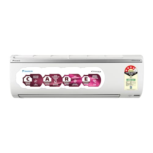 Image of Daikin 1.5 Ton 4 Star Inverter Split AC (Copper | PM2.5 Filter| Dew Clean | Hepta Sense | Triple Display | Stabilizer Inside | FTKP50XV) White