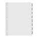 Avery Big Tab Printable White Label Dividers with Easy Peel, 8 Tabs, 4 Sets (14433)