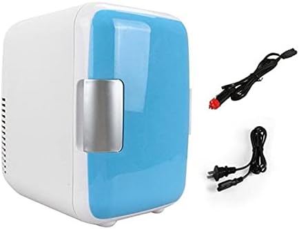 Mini Fridge Mini Fridge Ultra Quiet Car Use Refrigerator Low Noise Freezer Cooling Heating Box Y5LF (Color : Blue) (Blue)