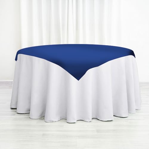 Opiniones de Cubre mesas los 5 más buscados. 48 ALFER HOME - Cubremantel Cuadrado Tela Poliéster, Paquete de 10 Cubre Manteles Elegantes para Eventos, Banquetes, Hogar, Cubre Mantel para Restaurantes, Medidas 1.48x1.48 m, Azul...