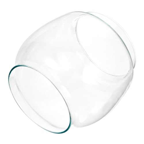 Gatuida Pantalla de Vidrio Transparente para Lámpara de Keroseno Retro de Instalación y Limpieza para Quinqués Antiguos y Lámparas de Aceite