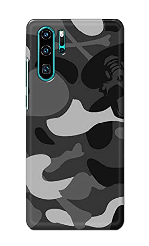 Image of Printed Hard Back Cover Case for Huawei P30 Pro Back Cover (Army Pattern) -702