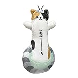 [野澤作蔵商店] 【のびねこ 岩風呂 箱根】 いわぶーろ マスコット ストラップ ぬいぐるみ ふわふわ ファンシー 温泉 温泉饅頭 浴衣 寄木 露天風呂 三毛猫