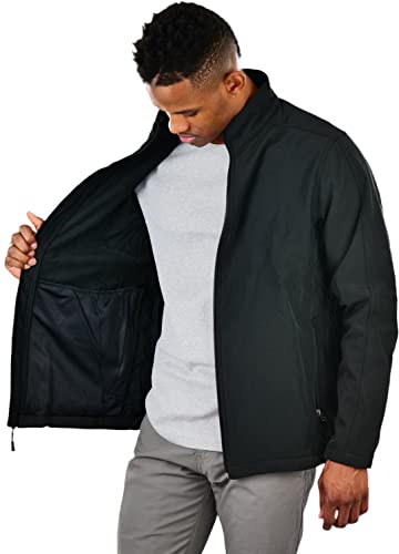 Image of ToBeInStyle Men's Warm and Comfortable Active Zip Up Jackets