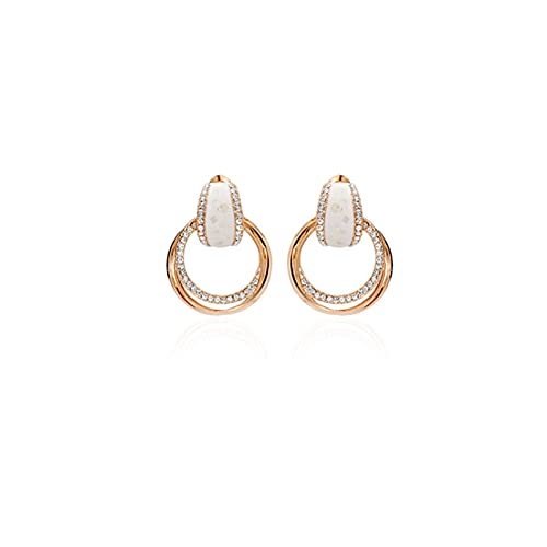 Boucles d'oreilles femme argent 925 anti-allergie plaqué or rondes confortables