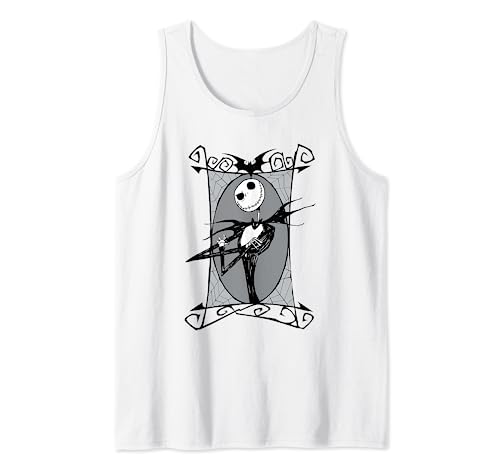Image of The Nightmare Before Christmas Jack Skellington Frame Tank Top