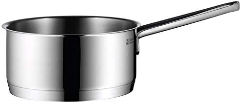 WMF Cookware Set 4-Pieces Provence Plus Pouring Rim Glass Lid Cromargan® Stainless Steel Brushed Suitable for All Stove Tops Including Induction Dishwasher-Safe