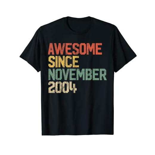 Impresionante desde noviembre de 2004 15 regalo de cumpleaños de 15 años Camiseta