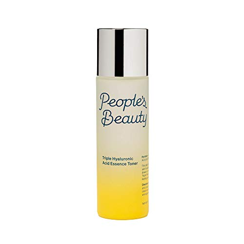 People's Beauty Essence Facial Toner And Serum - Made With Triple Hyaluronic Acid And Triple-Plant Moisture Complex For Hydrated, Ph Balanced Skin, Vegan & Cruelty-Free, 4 Fl Oz #TOP2