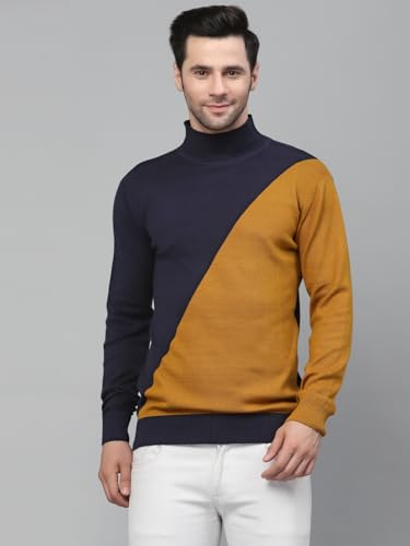 Image of Style Quotient Mens Grey Solid Sweaters