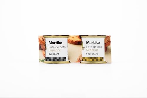 MARTIKO PACK PATE OCA + PATE PATO 2x70 G. - Sin Gluten, Sin Conservantes, Esterilizado