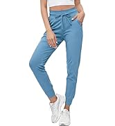 Haul Official Women's High Waisted Joggers with Pockets Soft Stretchy Quick Dry Sweatpants for Wo...