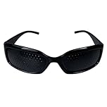 OcioDual Gafas Estenopeicas, Gafas Reticulares Estenopeicas, Pinhole, Corrección Visual, Reticulares, Con Agujeros, sin Graduar Rejilla, Cataratas, Miopia