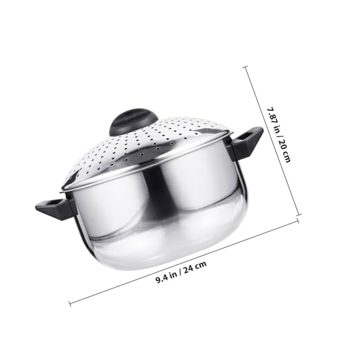 Casserole à nouilles rapide 24 cm Tofficu avec passoire intégrée - 3