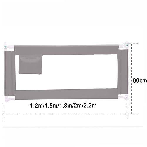 Barrière de lit pour tout-petits double sécurité lit queen size - 7