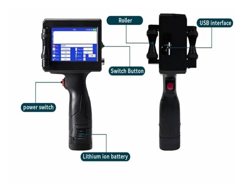 Imprimante jet d'encre portable code barre QR et numéro variable - 4